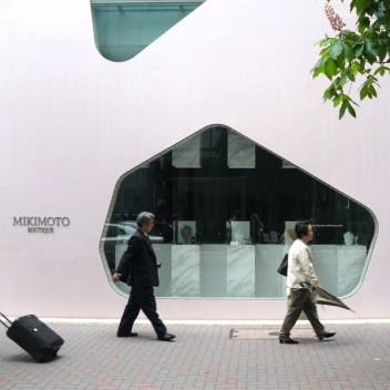 Loja Mikimoto, Toyo Ito, bairro de Ginza