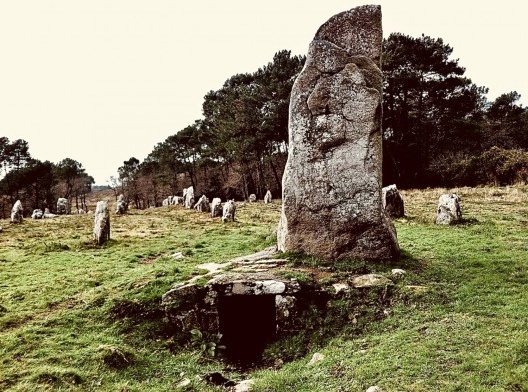 Carnac. Alinhamento de Kermario