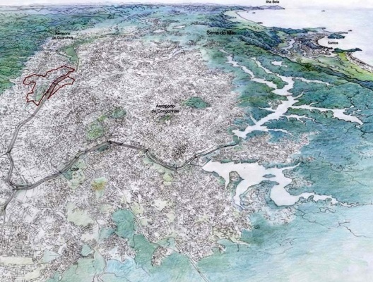 Operação Urbana Carandiru – Vila Maria. Plano-Referência de Intervenção e Ordenação Urbanística. Posição e inserção metropolitana