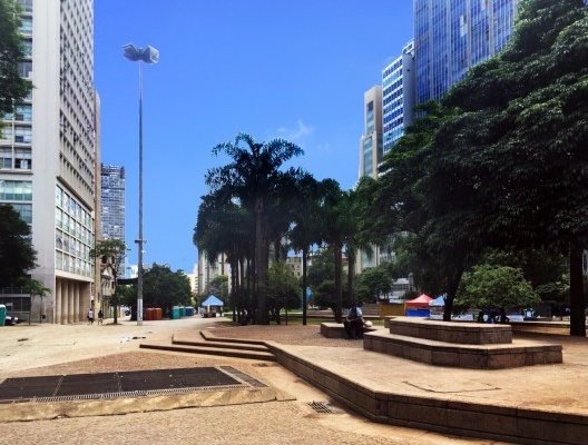 Praça Anhangabaú, Vale do Anhangabaú, 2018