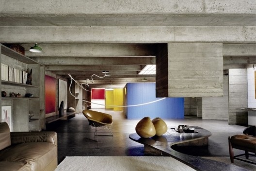 Residência Tomie Ohtake, São Paulo, 1966. Arquiteto Ruy Ohtake