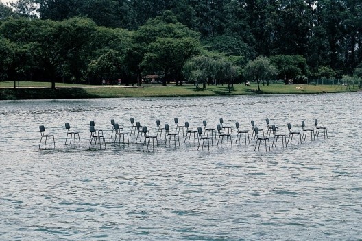 Guto Lacaz, “Auditório para questões delicadas”, Parque do Ibirapuera, São Paulo, 1989