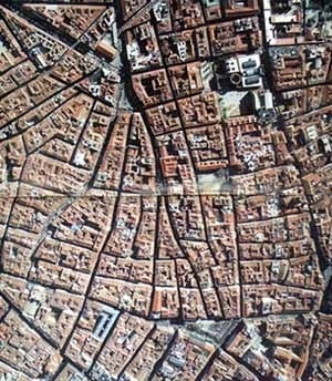 Foto aérea de Lavapés