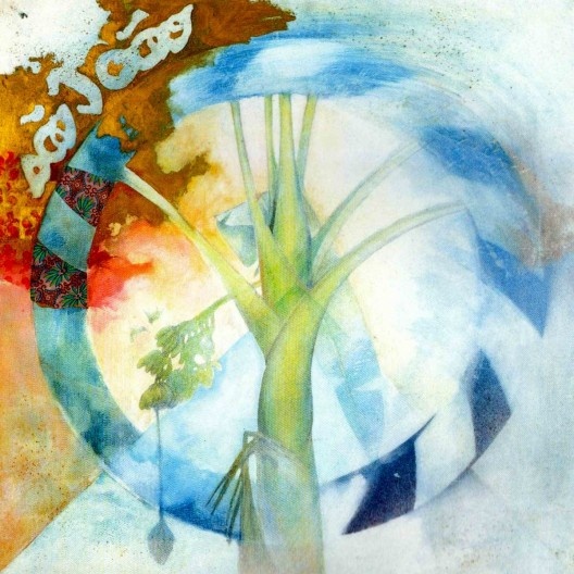 São João, técnica mista s/ tela, 70x70cm, 1974. Coleção Henrique Magalhães