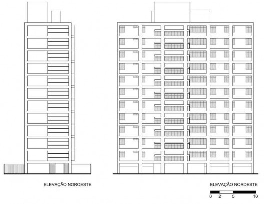 Edifício Clermont, elevações