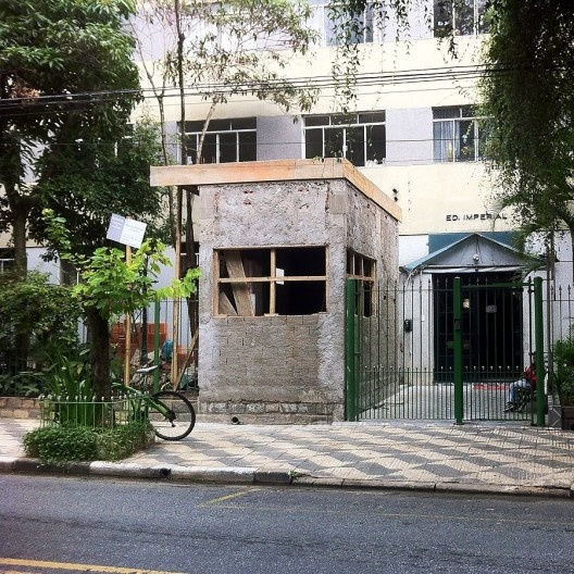 Guarita de edifício em São Paulo