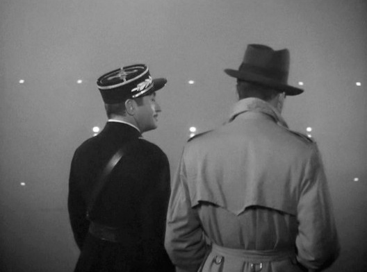 Fotograma do filme Casablanca, com Humphrey Bogart, Ingrid Bergman e Paul Henreid