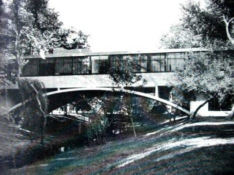 Vista externa de la casa