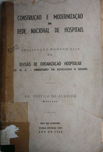 Capa da Publicação Construção e modernização de hospitais