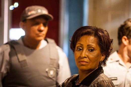 Carmen Silva, protagonista do filme Era o hotel Cambridge, direção de Eliane Caffé