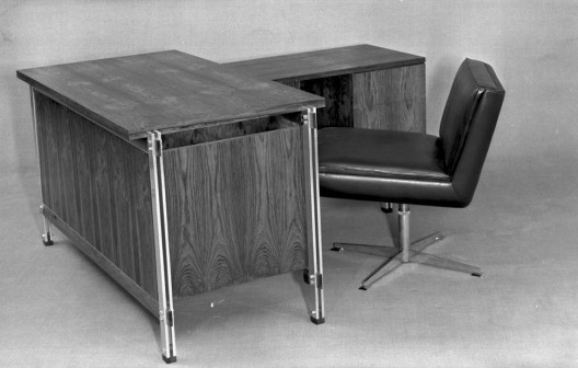 Mesas para Escritório, Cláudio Araújo, Década de 1960, Móveis Contemporâneos