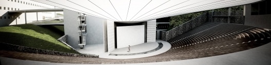 Complexo Teatro Castro Alves, concha acústica, Salvador, 2º lugar concurso. Emerson José Vidigal, Eron Danilo Costin, Rodrigo V. Martins e Dario Corrêa Durce, 2010