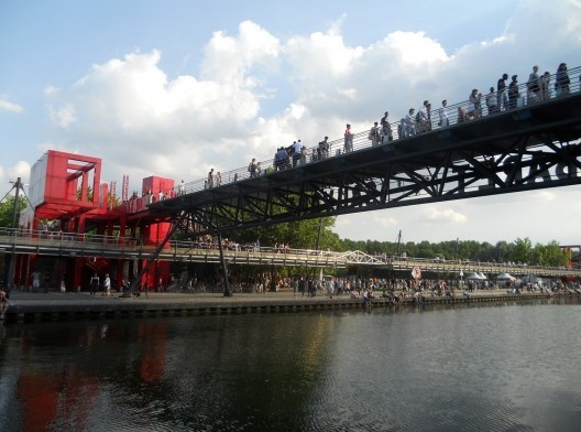 A flânerie do Parc de La Villette