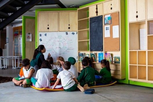 Wish School, São Paulo SP Brasil, 2016. Arquitetos Alexandre Gervásio, Erico Botteselli, Lucas Thomé e Pedro de Bona / Grupo Garoa Arquitetos Associados