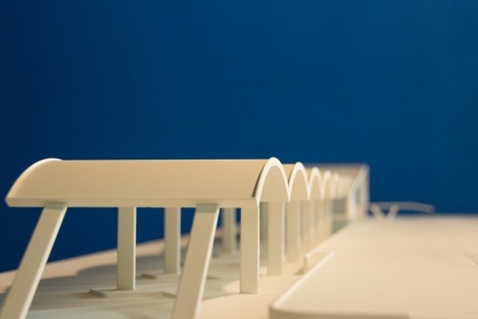 Estação Rodoviária, maquete, Londrina, 1950. Arquitetos Vilanova Artigas e Carlos Cascaldi