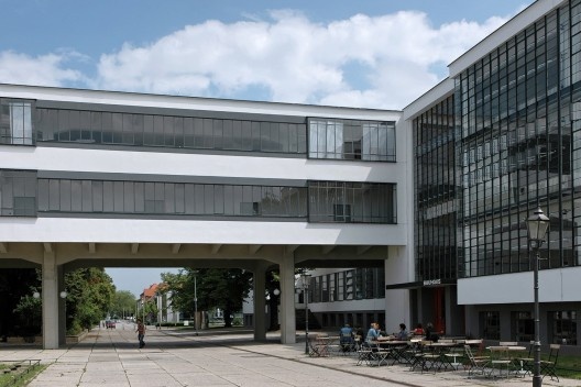 Bauhaus, Dessau, Alemanha, 1926. Arquiteto Walter Gropius