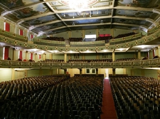 Vista Interior do Cine-Theatro Central