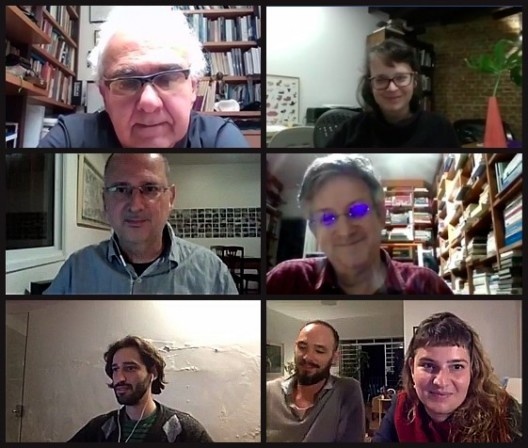 Milton Hatoum, Julia Bussius, Abilio Guerra, Augusto Massi, Caio Guerra, Giovanni Pirelli e Helena Guerra