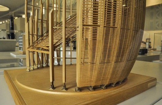 Tjibaou Cultural Center, maquete física, Nouméa, Nova Caledônia, 1998. Arquiteto Renzo Piano