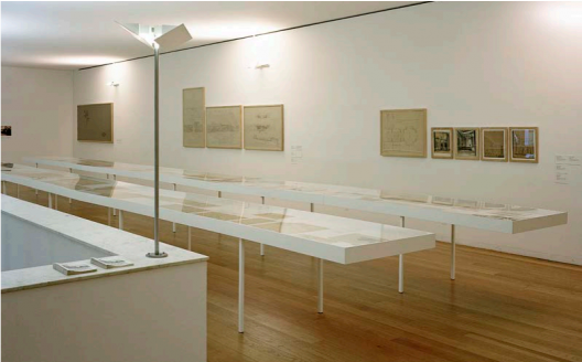 Vista da exposição Villa Serralves: Casa de Serralves: o cliente como arquitecto, Porto, Fundação de Serralves