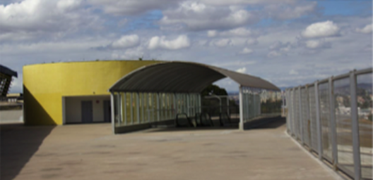 vista de detalhe comprometedor da obra conforme construída