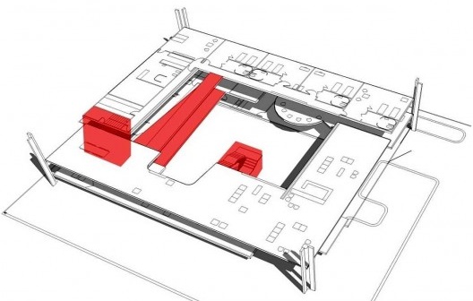 Casa Jorge Edney Atalla, circulação vertical em destaque, 1971