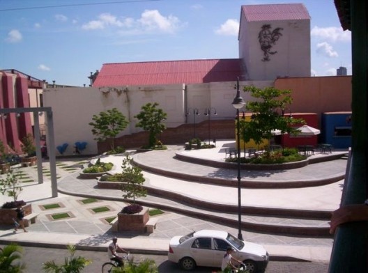 Parque del Gallo, sitio tradicional del Centro Histórico de Camagüey