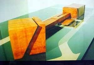 Sede do Grupo Corpo, projeto vencedor. Foto do autor a partir das pranchas originais