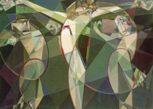 Cristo na Cruz, 1949, de Samson Flexor.