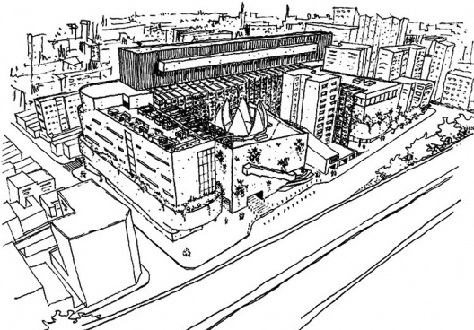 Centro Comercial do Bixiga. Brasil Arquitetura