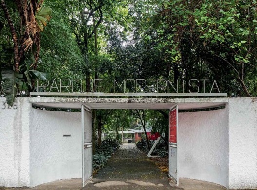 Casa Modernista na Rua Santa Cruz, São Paulo. Arquiteto Gregori Warchavchik