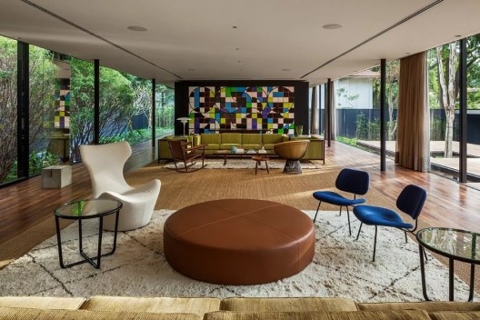 Residência C.J., São Paulo SP, 2011-2013. Escritório Andrade Morettin Arquitetos Associados