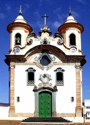 Vista da fachada principal como se encontra atualmente