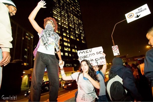 Movimento Passe Livre, manifestações de 07 de junho de 2013