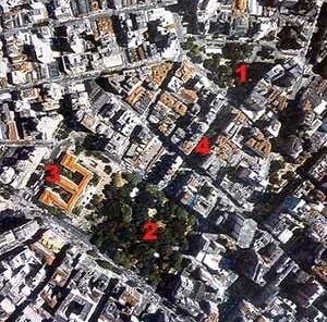 Localização 1. Largo do Arouche 2. Praça da República 3. Caetano de Campos 4. Avenida Vieira de Carvalho