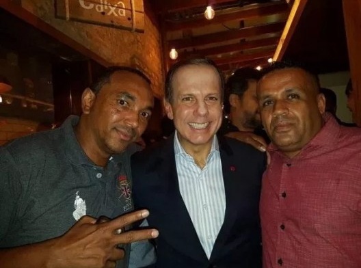 João Doria ao lado de Ananias (à direita)