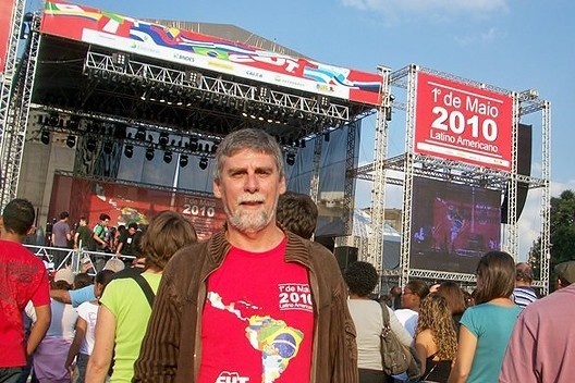 Daniel Amor em comemoração da CUT do dia 1º de Maio