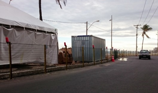 Bairro do Rio Vermelho em obras, Salvador