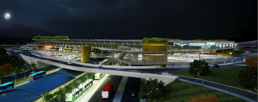 Versão atualizada sem o shopping. Modelagem 3D do escritório Figura Computação Gráfica (jan 2012)