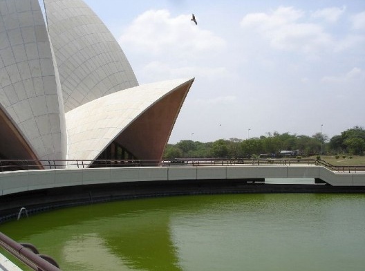 Templo em julho de 2010