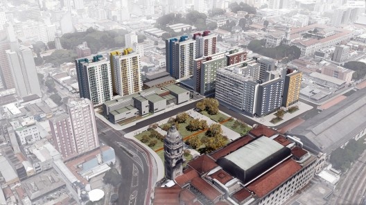 Complexo habitacional e cultural Júlio Prestes, São Paulo, arquitetos Mario Biselli e Arthur Katchborian