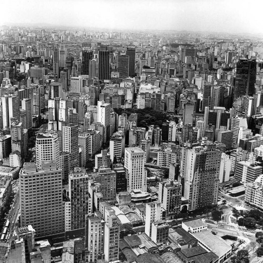 Vista aérea da cidade de São Paulo