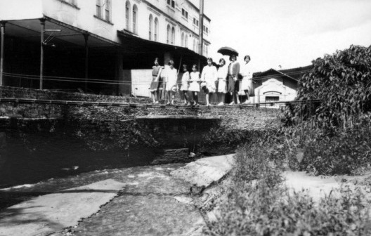 Vista parcial da antiga Fábrica de Tecidos, Ouro Preto MG, c.19430/1940