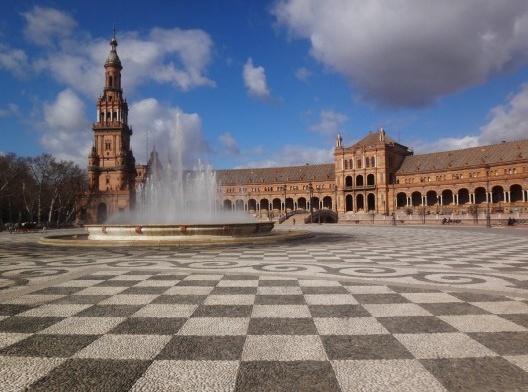 Praza de Espanha, Sevilha, 2015