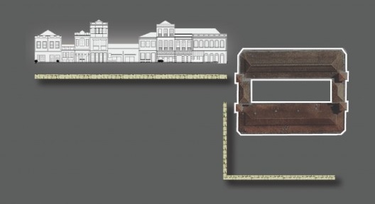 relação com fachada oitocentista