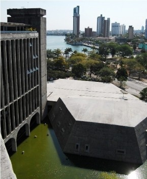 Edifício sede da FIEP/SESI/SENAI da cidade de Campina Grande - PB, construído entre 1978 e 1983 e projetado pelo arquiteto carioca Cydno Ribeiro da Silveira.