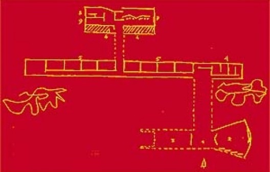 Croquis original de Oscar Niemeyer