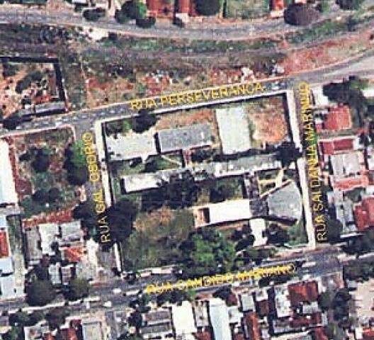Localização do Colégio Estadual de Campo Grande