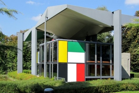 O Heidi Weber Museum de Zurique, projetado por Le Corbusier e inaugurado em 1967, logo após sua morte