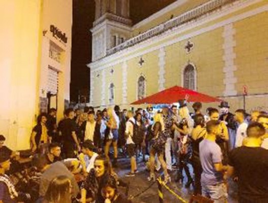 População LGBTQI+ na praça Antenor Navarro